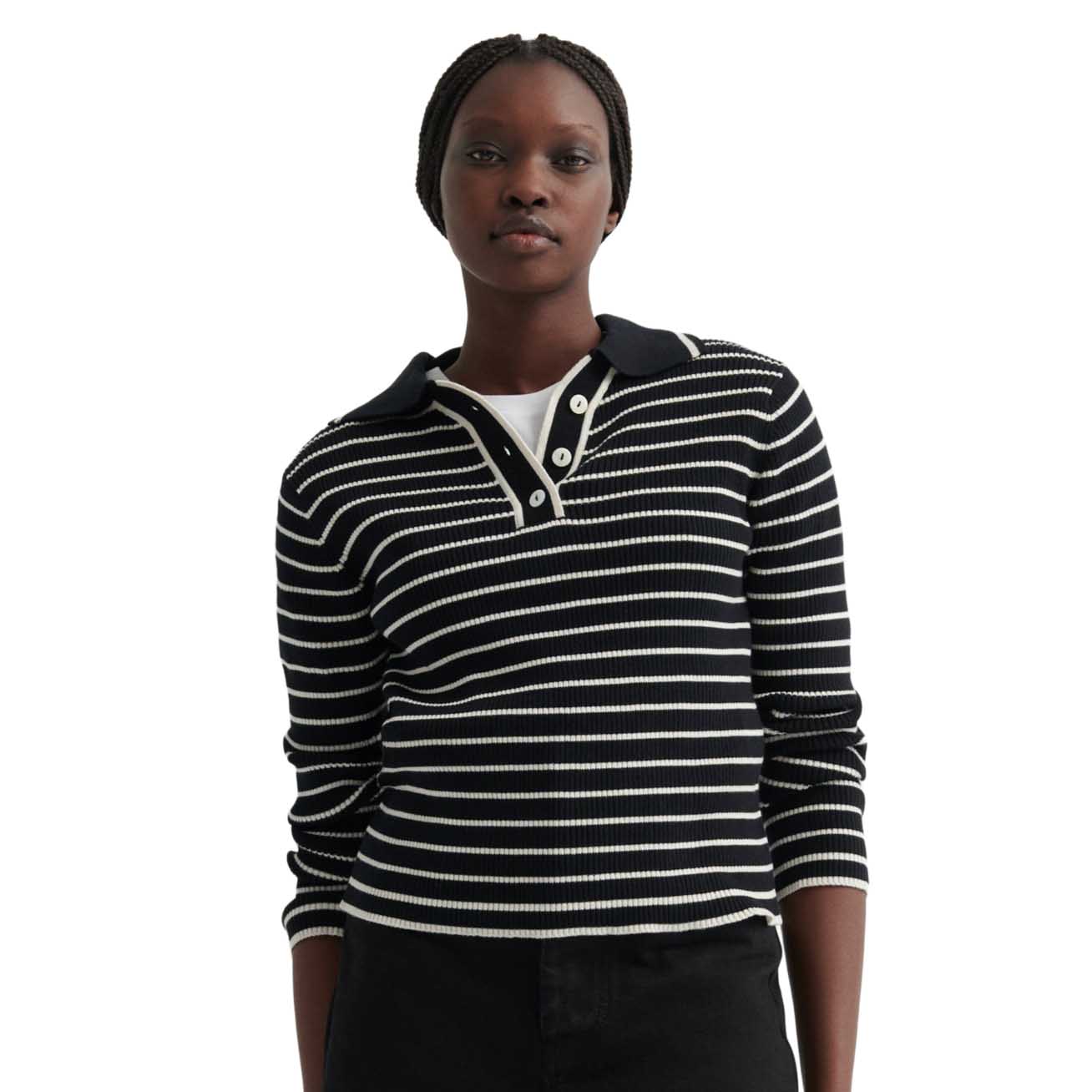 Kowtow Stripe Polo